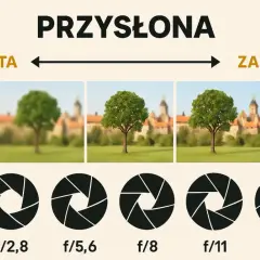 Zmiana **apertury** od f/1,4 do f/16 wpływa na głębię ostrości. Od rozmytego tła do ostrych detali.