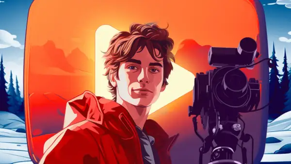 Młody twórca z kamerą, gotowy na nowy film. To dopiero teaser!